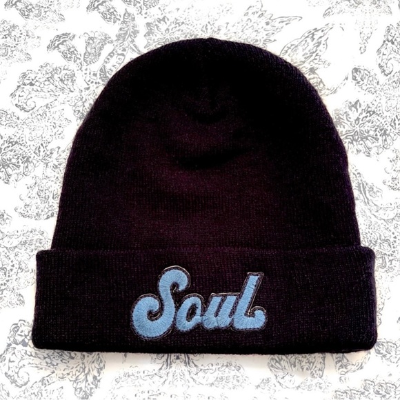 NWOT Aviator Nation × Soulcycle Patch
Blue Beanie Unisex - Picture 3 of 7